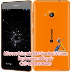 Microsoft Lumia 535 Cracked Screen Replacement Repair